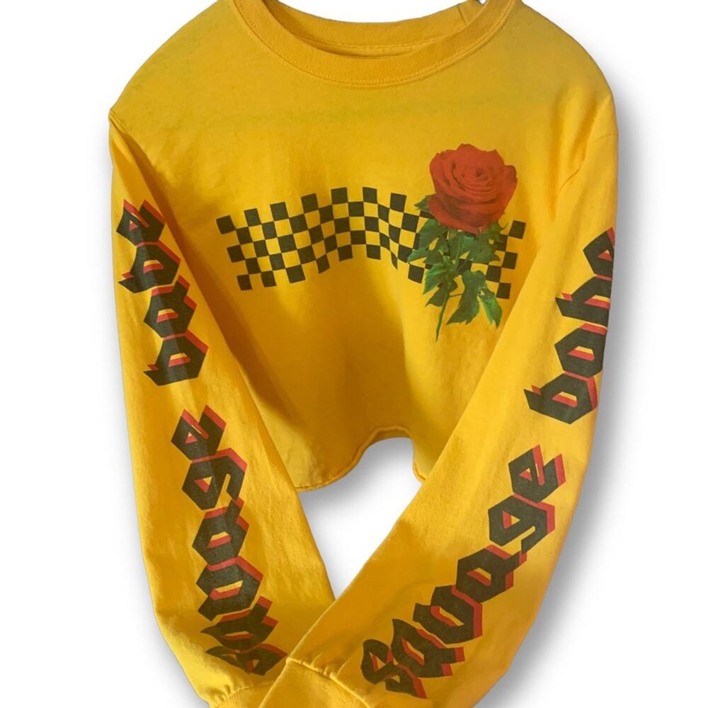 Racer Checkered Savage Babe Gildan Size Small